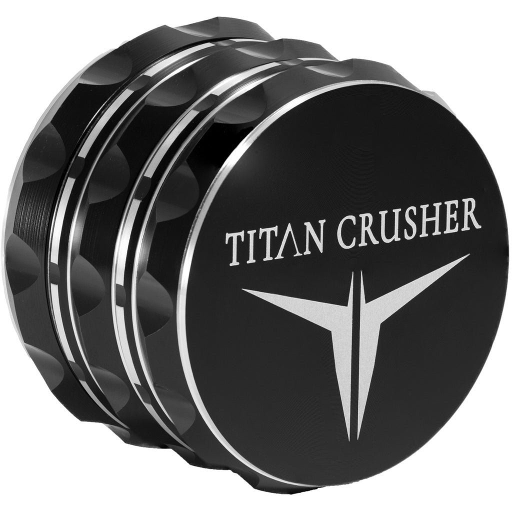 Titan Crusher Herb Grinder, Black