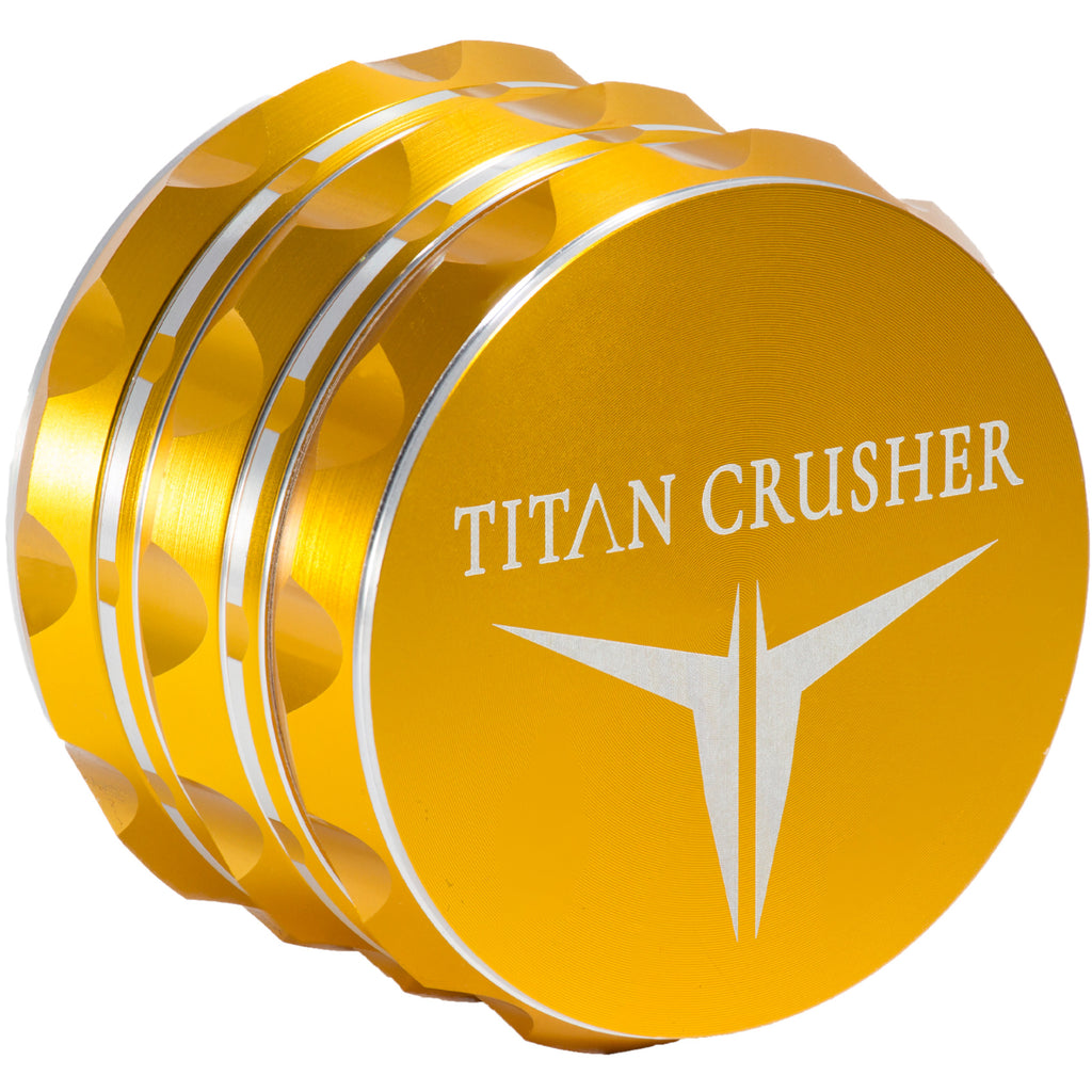 Titan Custom Stainless Steel Grinder, 1.2 lbs